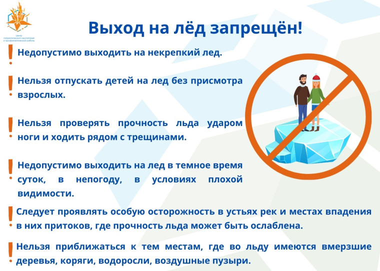 Выход на лёд запрещён!. Выход на лёд запрещён!.