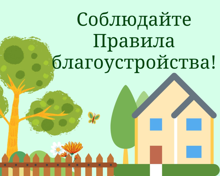 Соблюдайте Правила благоустройства!. Соблюдайте Правила благоустройства!.